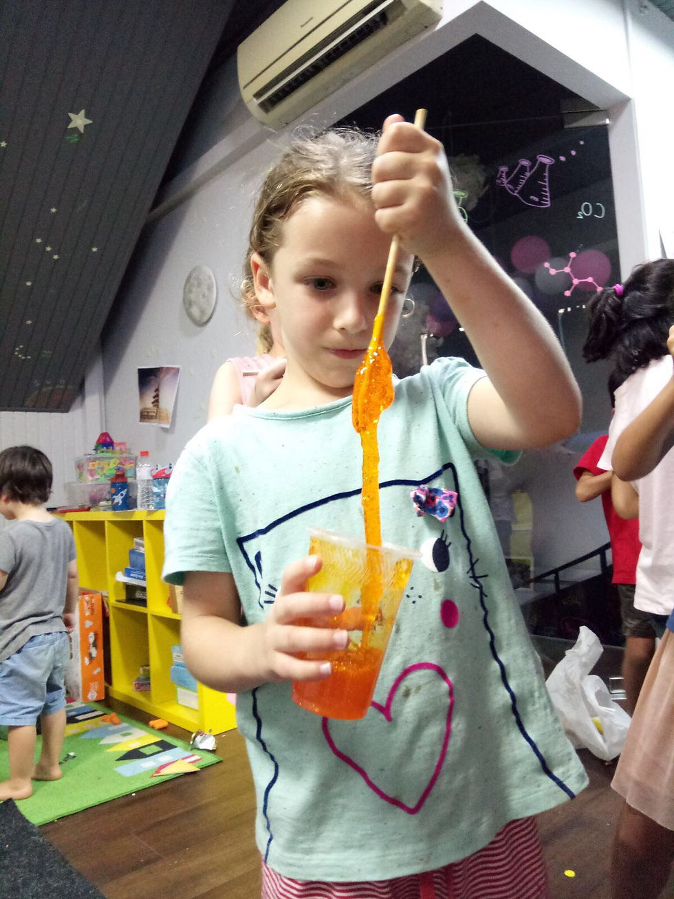 Orange slime