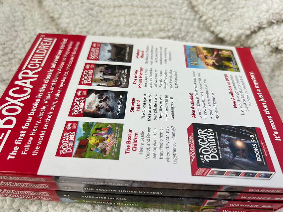 Thumbnail: The Boxcar Children Books 1-4