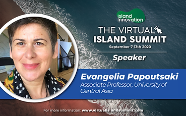 Island Summit panel chair: Evangelia Popoutsaki 