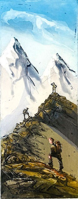 Kristian Finborud
OPP MOT TINDENE