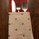Thumbnail: Set of 2 Cutlery Wraps - Cream, Red or Navy 