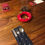Thumbnail: Set of 2 Cutlery Wraps - Cream, Red or Navy 