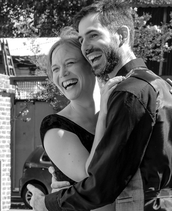 Juri e Camila maestri di tango