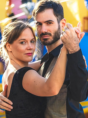 Juri e Camila maestri di tango