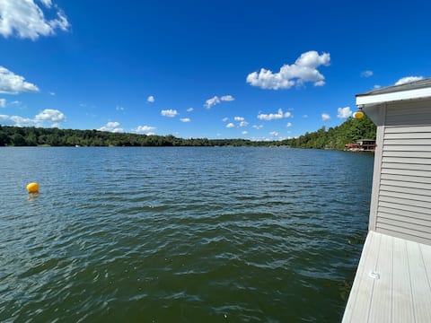 Lake Anna shoreline and dock