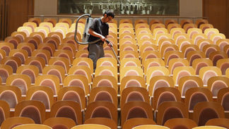 ホール清掃、映画館清掃