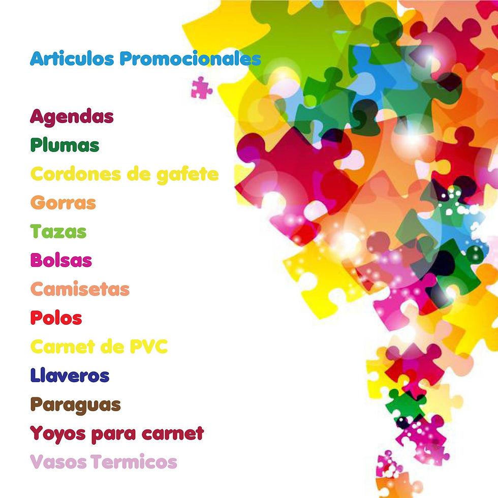ARTICULOS PROMOCIONALES
