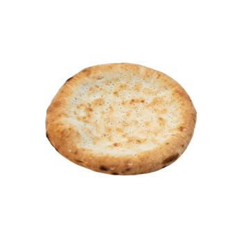 Airy crust pizza base with high water content dough