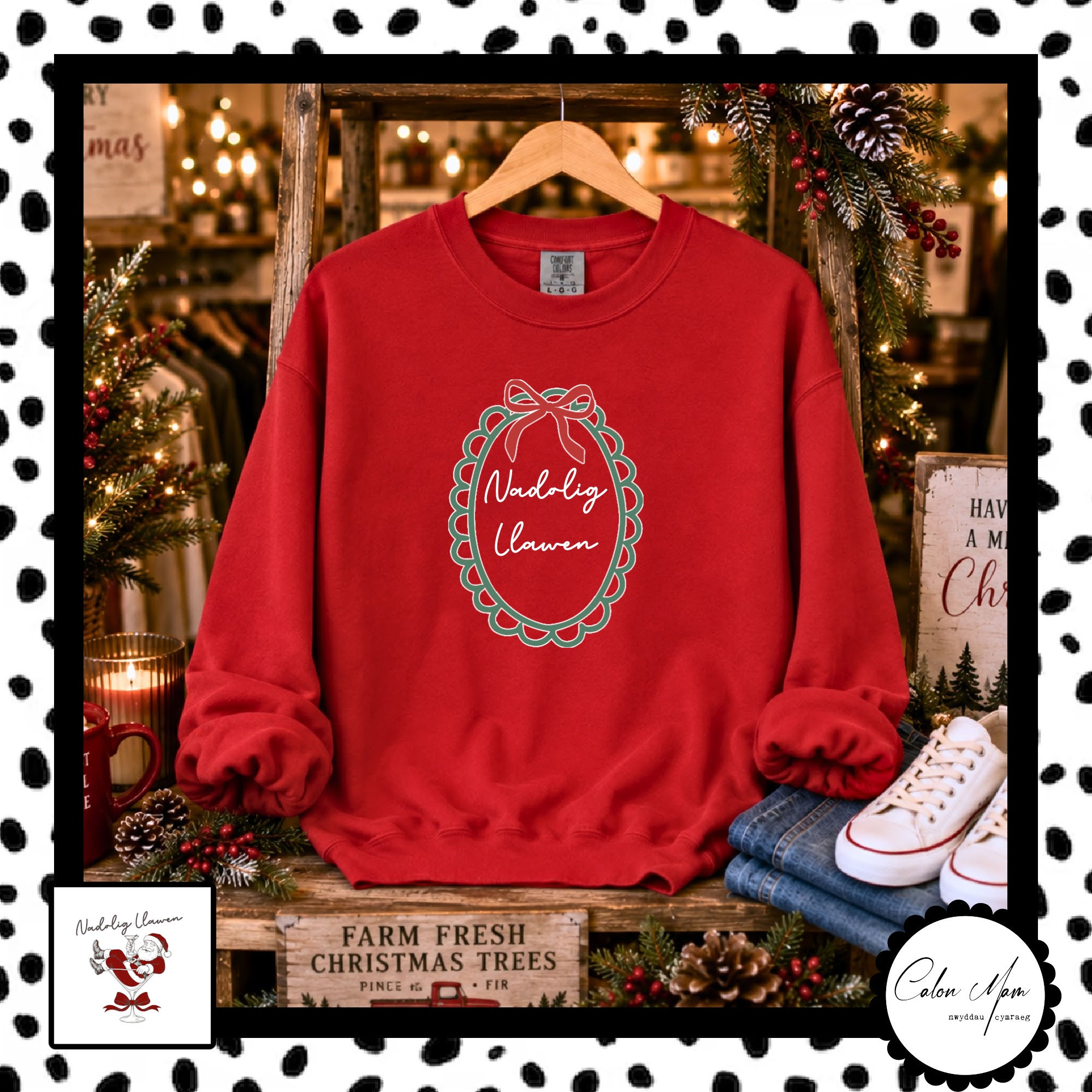 NADOLIG : Siwmper/Sweater (ffram)