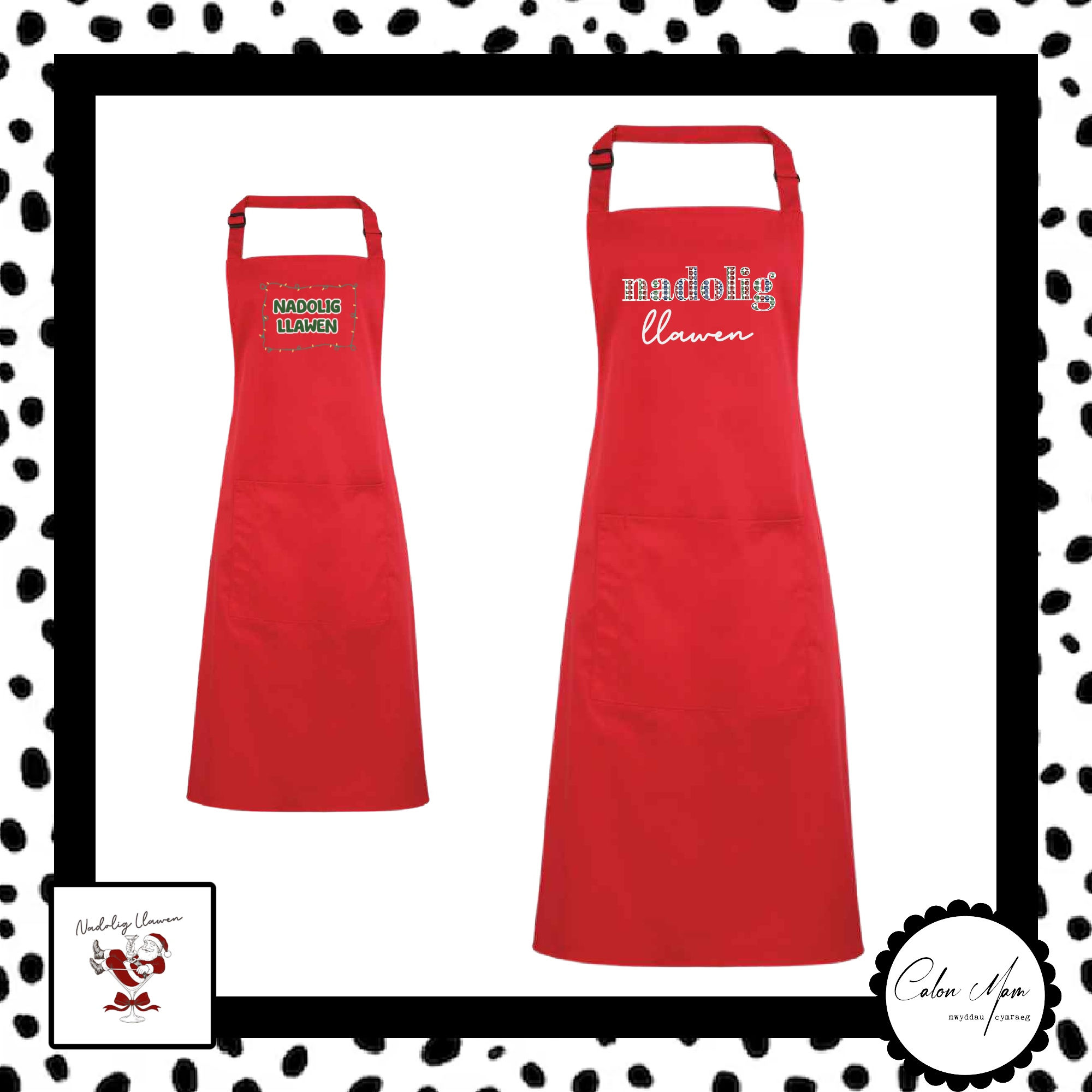 NADOLIG : Ffedog/Apron