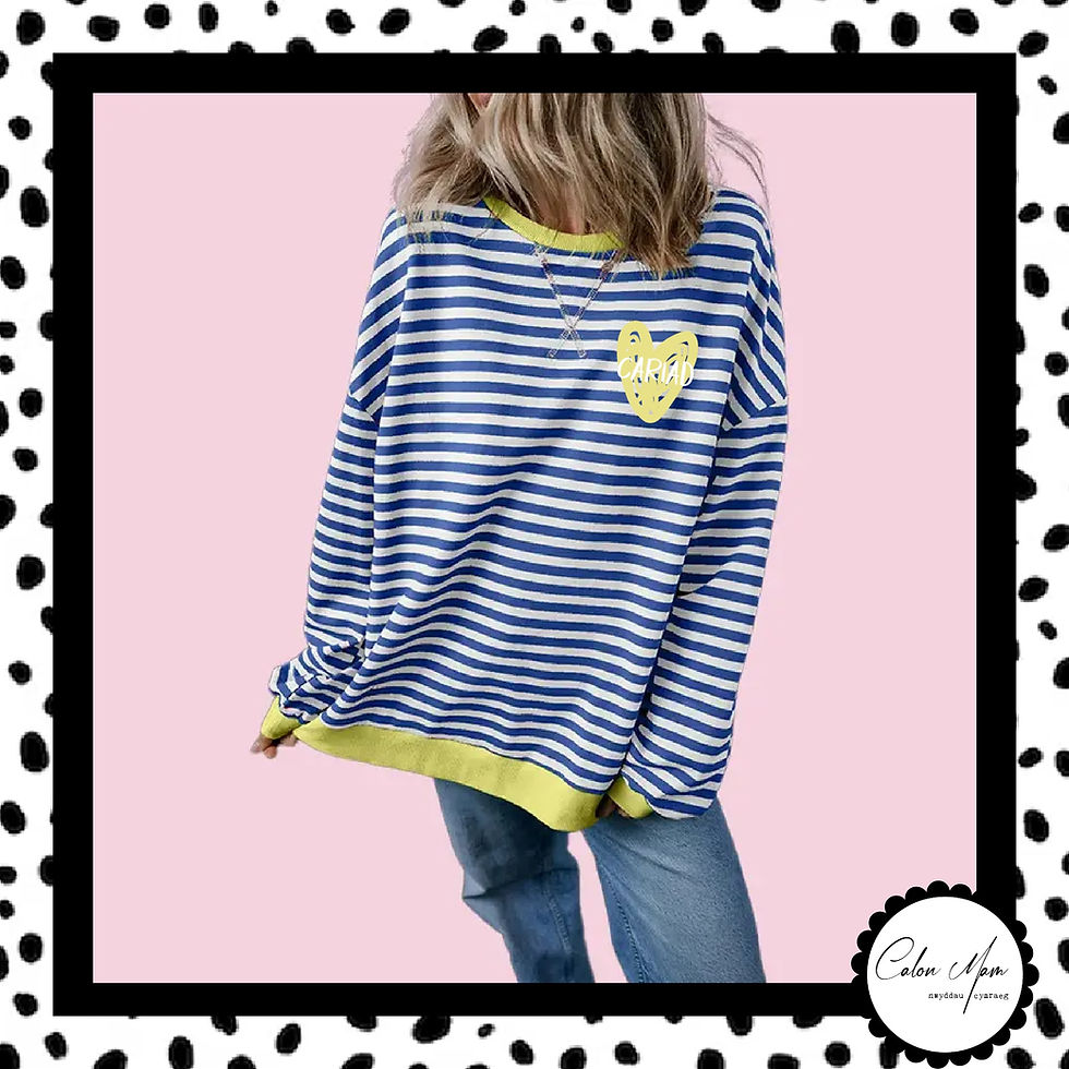 Thumbnail: Siwmper Streip/Stripe Sweater