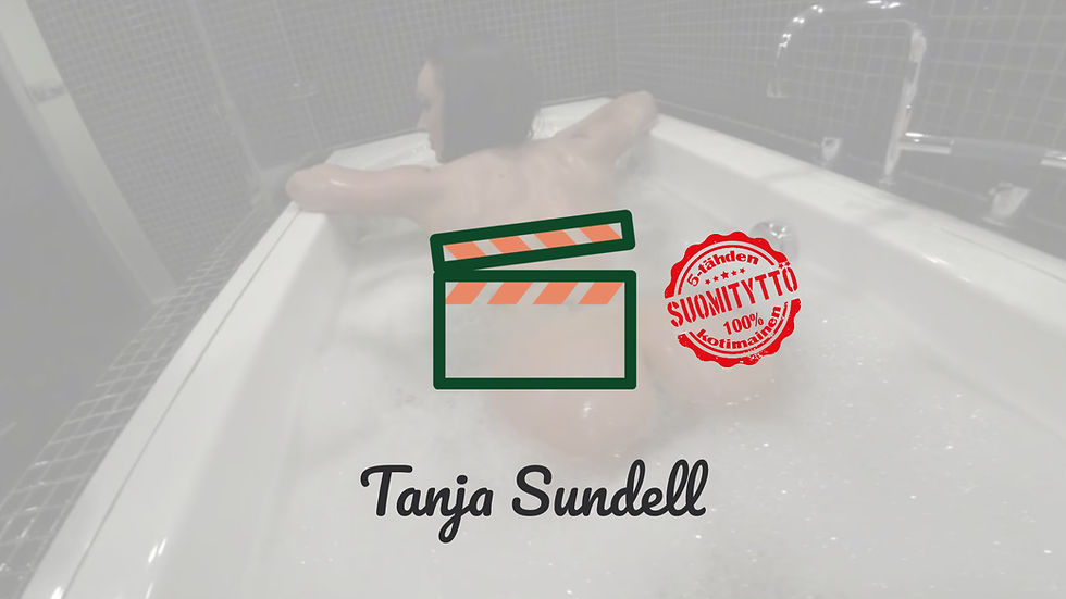 VIDEO: Suomen paras peppu paljaana kylvyssä: Miss BumBum Tanja Sundell 🇫🇮