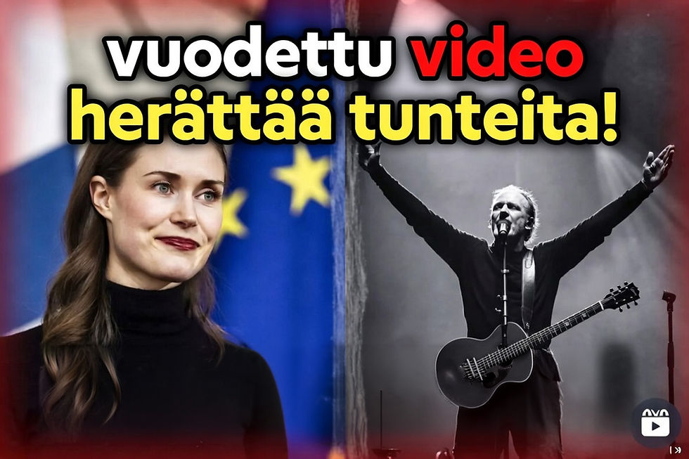 VUODETTU: Sanna Marin & Olavi -videotallenne: "sorminäppäryys hakee vertaistaan ja ihan kunnolla kyllä..." 