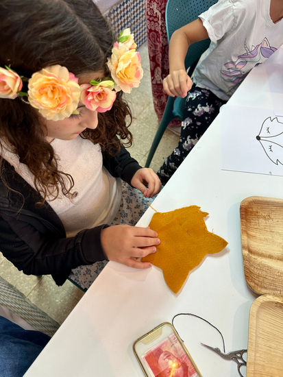 יום הולדת סדנת תפירה