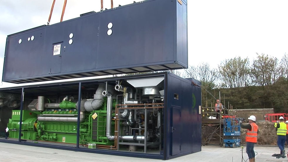 Peaking lopping power plant