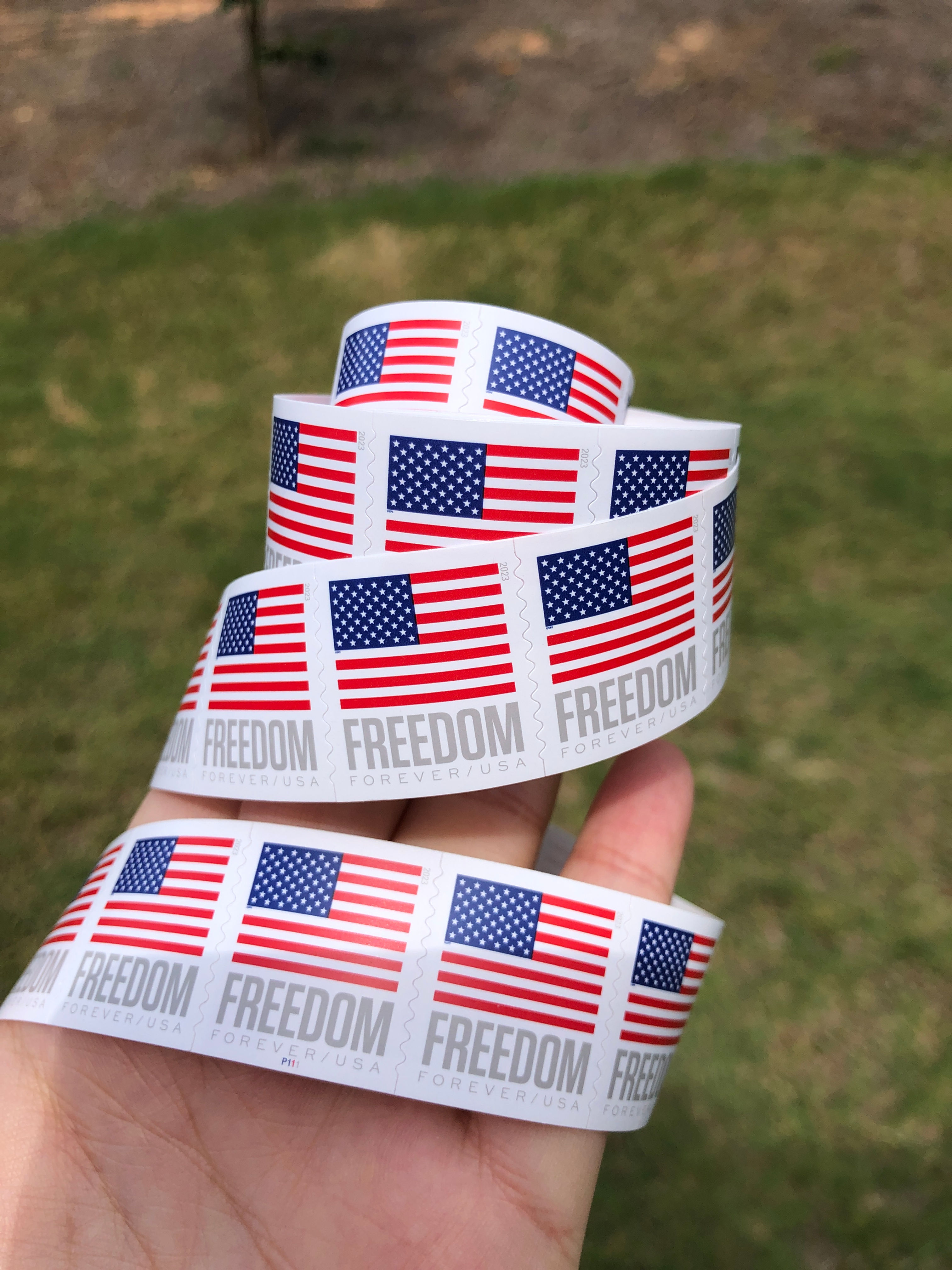 2023 US Flag Forever Stamps Roll