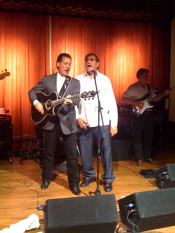 Rick Cavender with Ricardo Romo