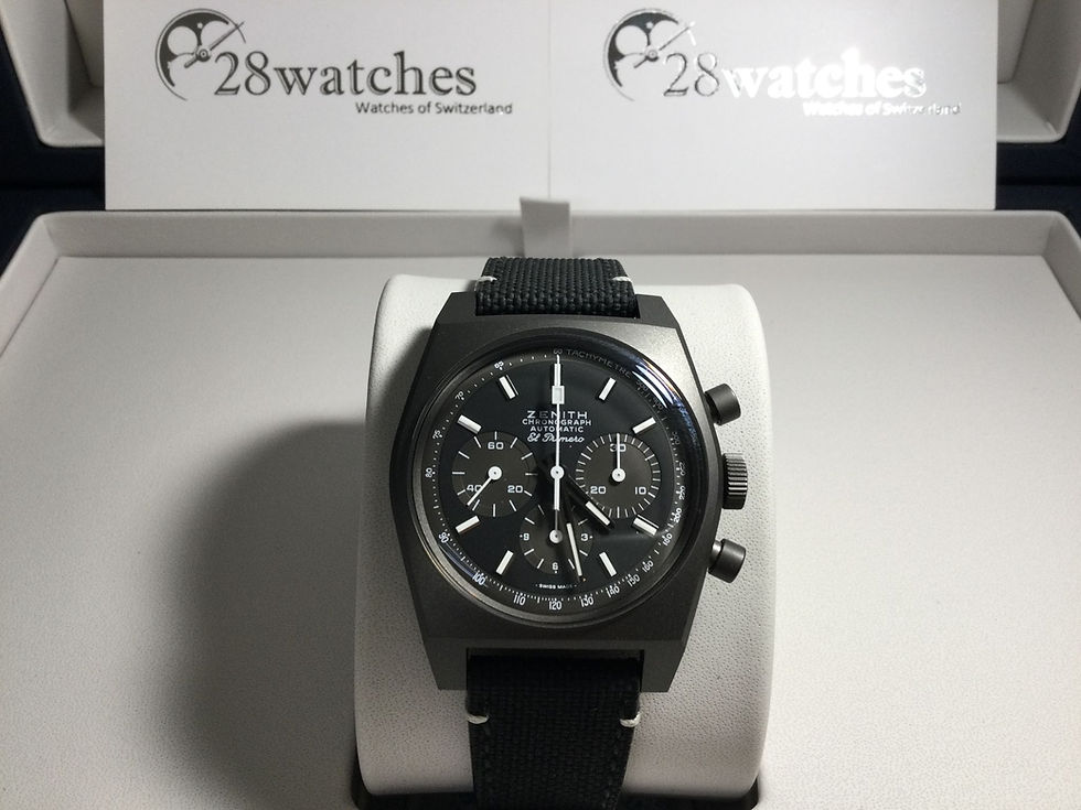 Brand new Zenith El Primero Chronomaster 97.T384.4061/21.C822 - Causeway Bay bra