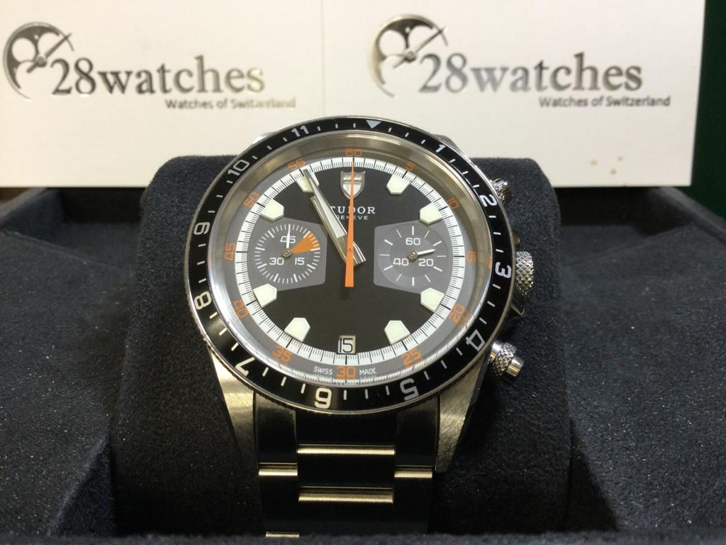 Pre-Owned Tudor Heritage Chrono 70330N - Causeway Bay branch