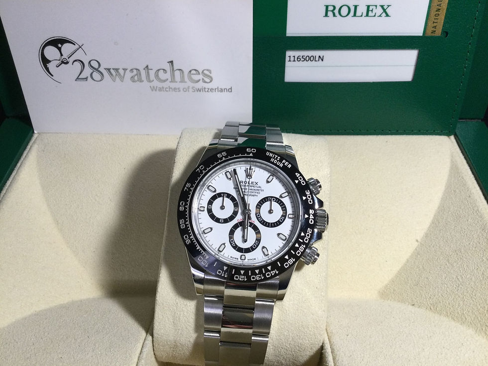 Pre-Owned Rolex Daytona 116500LN Wht - Causeway Bay branch
