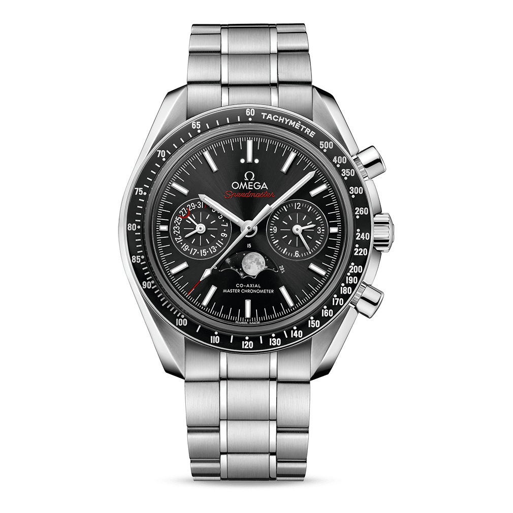 Omega Speedmaster Moonphase Co-Axial-Master 304.30.44.52.01.001 -New