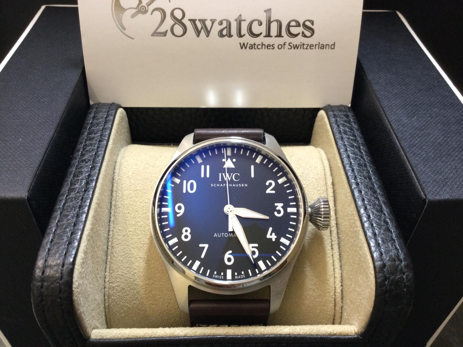Brand new IWC Big Pilot IW329301 - Causeway Bay branch