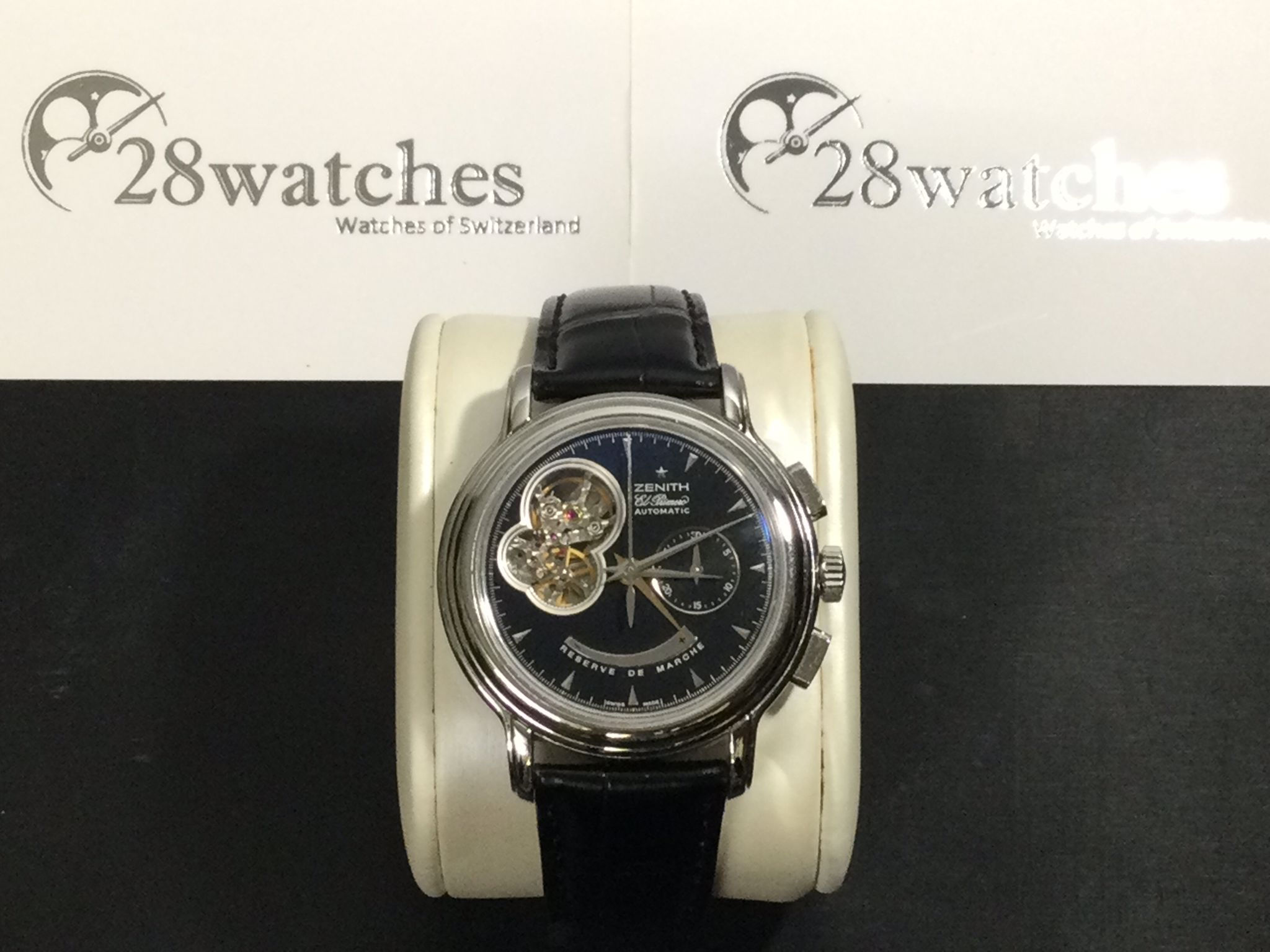 Pre-Owned Zenith El Primero 03.0240.4021/21.C495 Black  - Causeway Bay branch