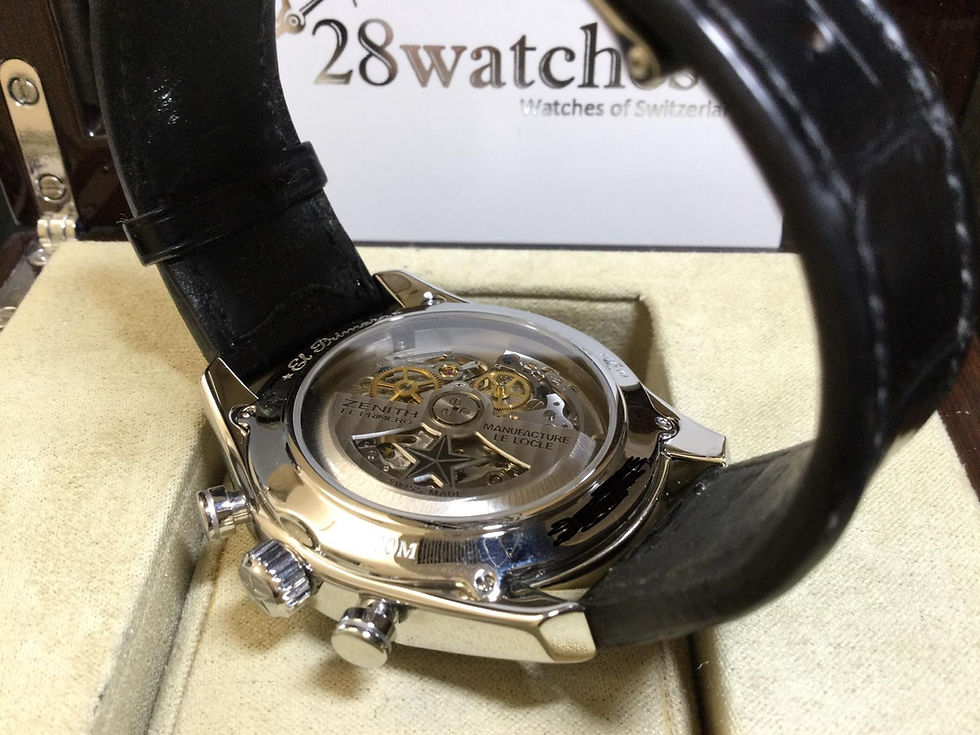 Thumbnail: Pre-Owned Zenith El Primero Chronomaster 032040406169C496 - Causeway Bay branch