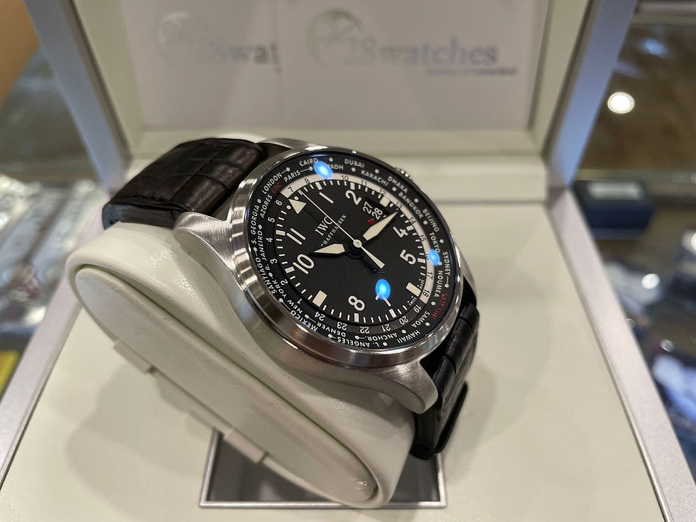 Thumbnail: Pre-Owned IWC Pilot Worldtimer IW326201  - Tsim Sha Tsui branch