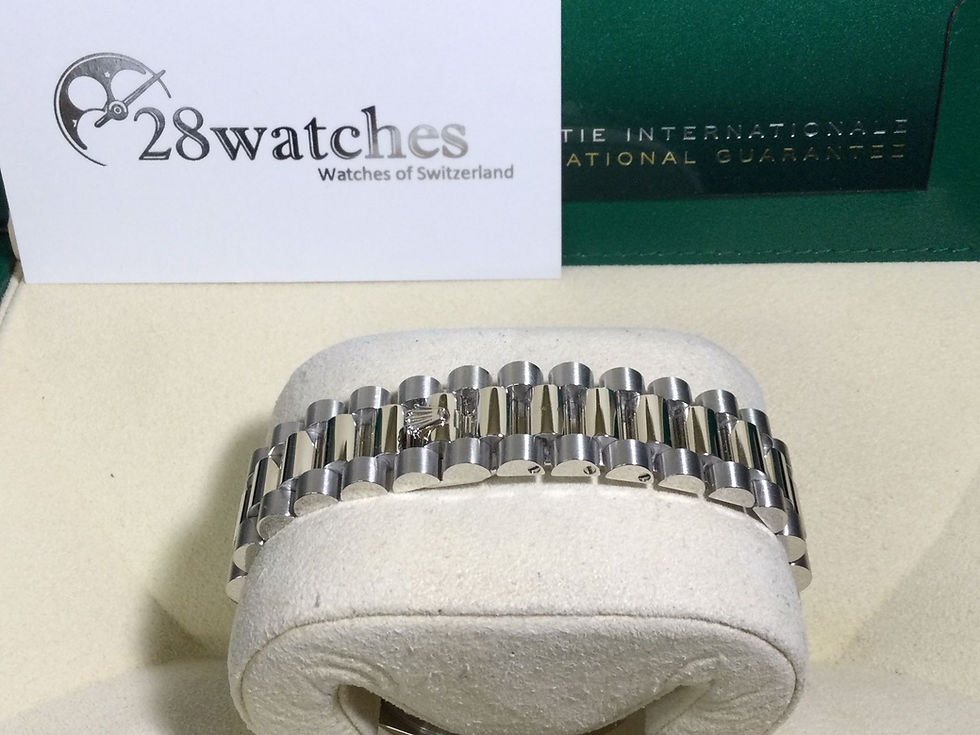 Thumbnail: Pre-Owned Rolex Day-Date 118206 Ice Blue - Causeway Bay branch