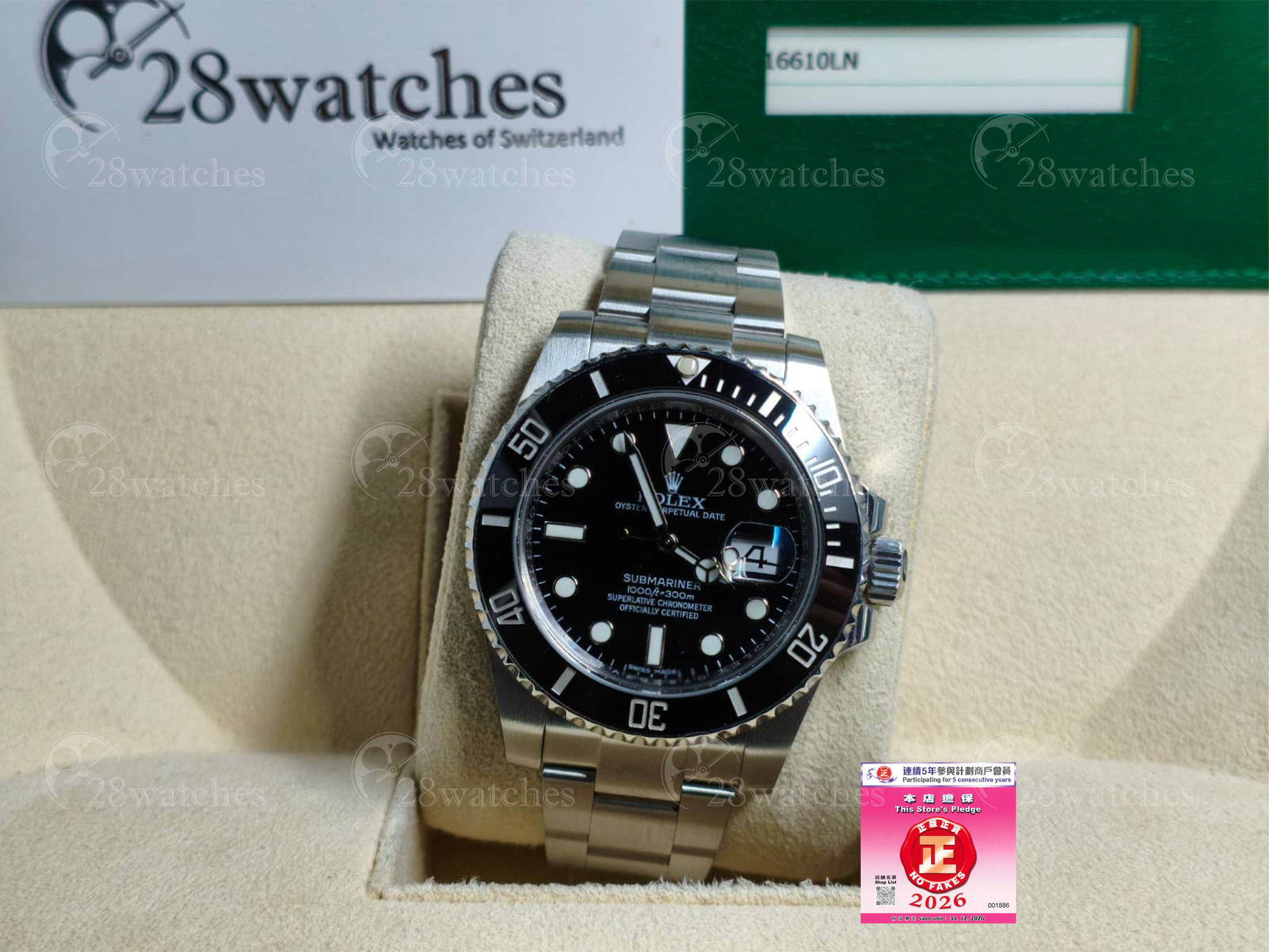 Pre-owned Rolex Submariner Date 116610LN - Causeway Bay branch