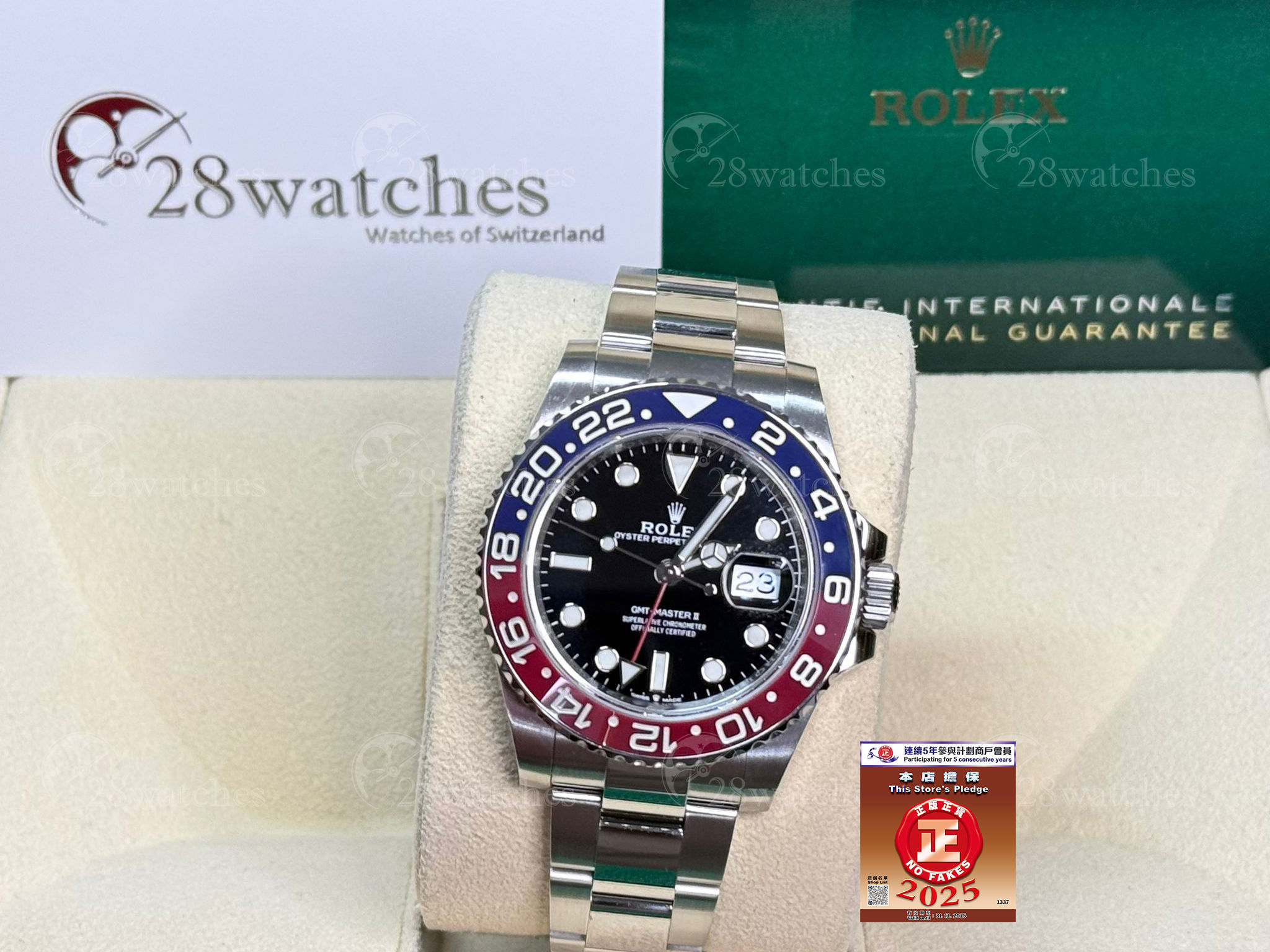 Pre-owned Rolex GMT-Master II 126710BLRO-0002 - Causeway Bay branch