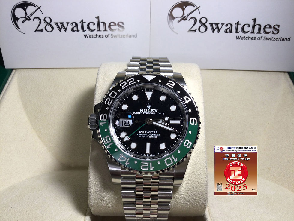 Brand new Rolex GMT-Master II 126720VTNR-0002 Jub NXW867 - Causeway Bay branch