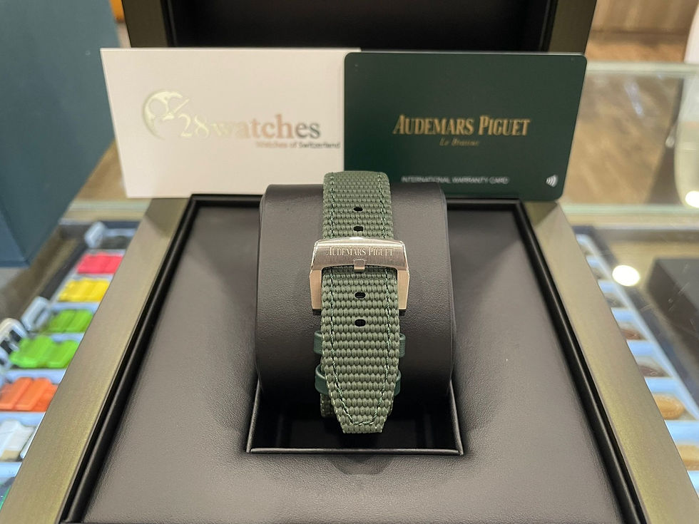 Thumbnail: Brand New Audemars Piguet Code 11.59 15210ST - Tsim Sha Tsui branch