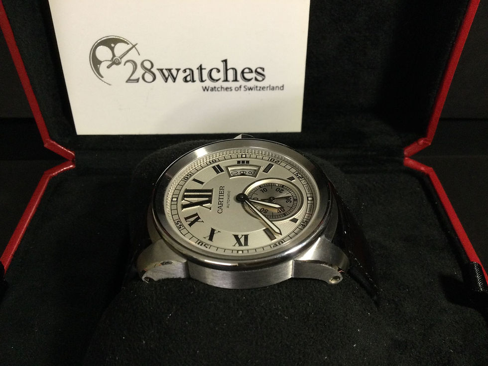 Thumbnail: Pre-Owned Cartier Calibre de Cartier W7100037 Sliver - Causeway Bay branch