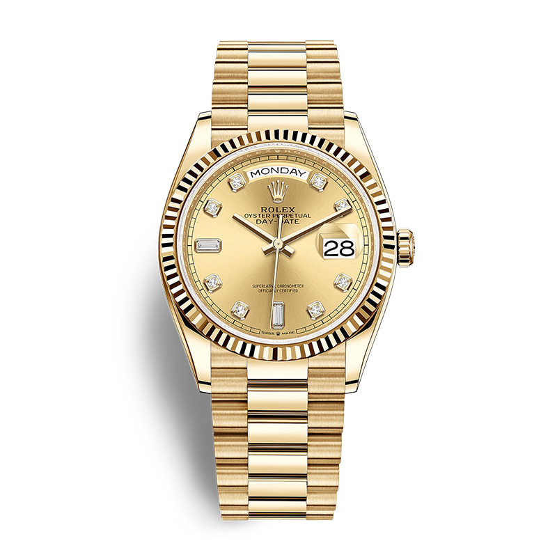 Rolex Day-Date 128238-0008 Champagne-colour - New