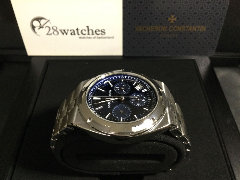 Thumbnail: Pre-Owned VC Overseas Chronograph 5500V/110A-B148 - Causeway Bay branch