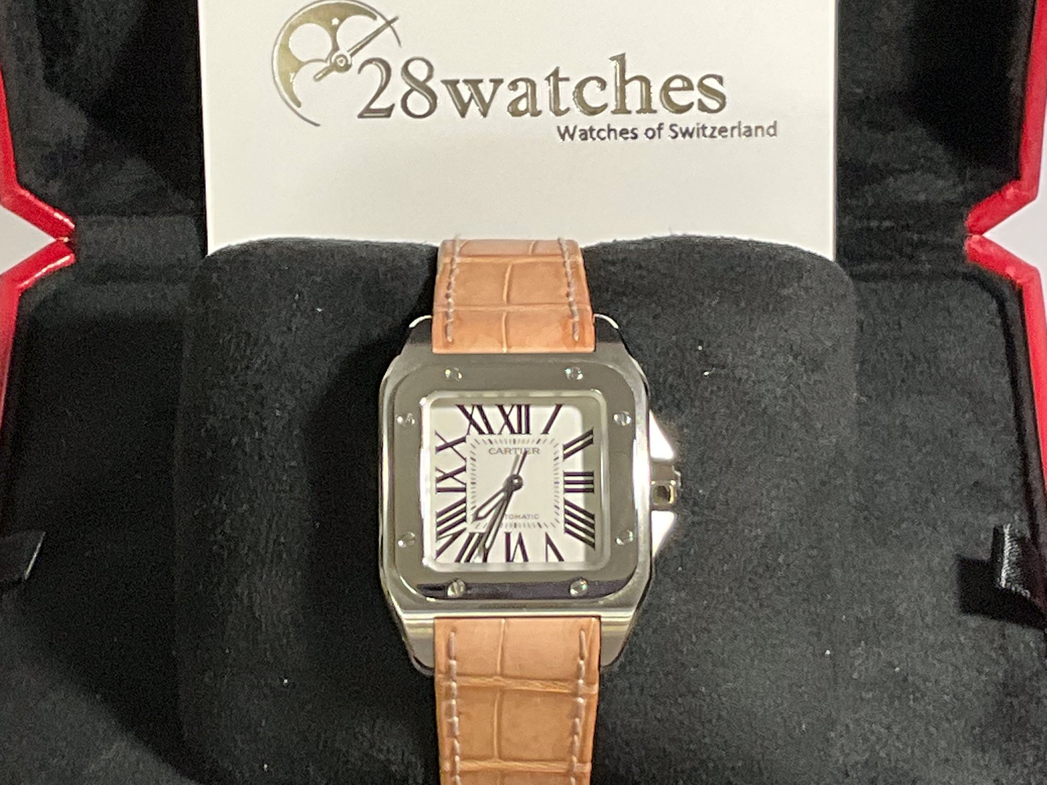 Pre-Owned Cartier Santos 100 W20106X8