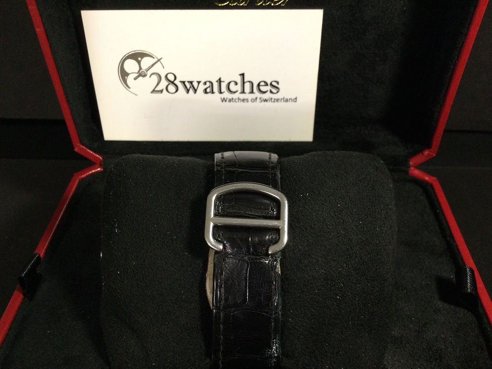 Thumbnail: Pre-Owned Cartier Calibre de Cartier W7100037 Sliver - Causeway Bay branch