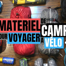 Matériel pour voyager et camper à vélo