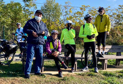 Dimanche 18-10-20 en route pour La Roche de Glun, Tournon, Tain.