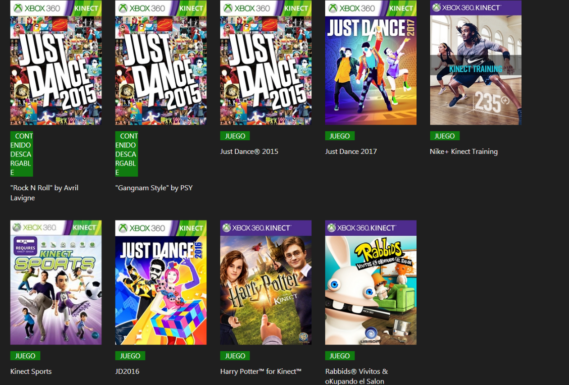 Pack Kinect - Xbox 360