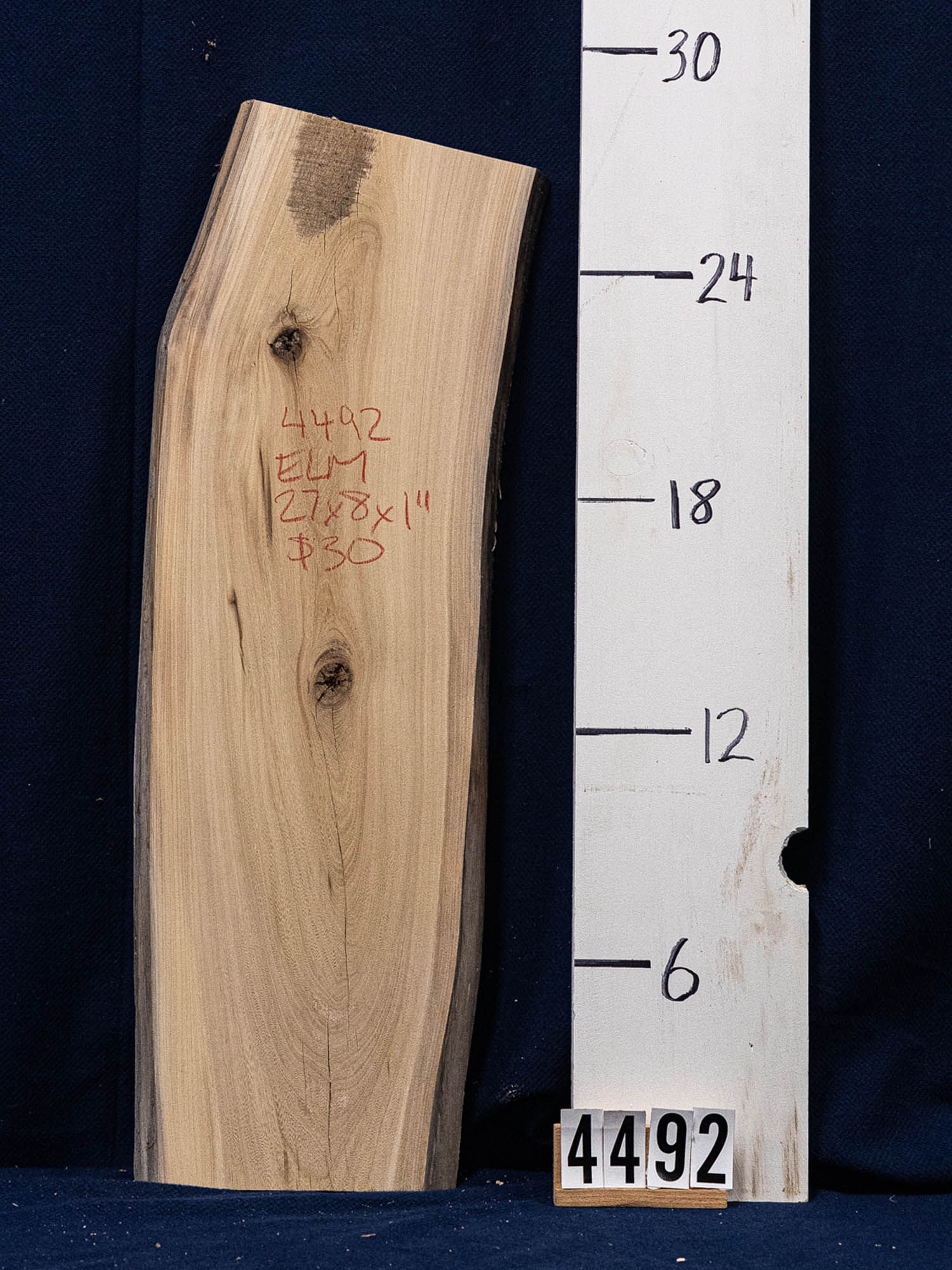 Elm charcuterie stock (From great-grandfather’s farm)
