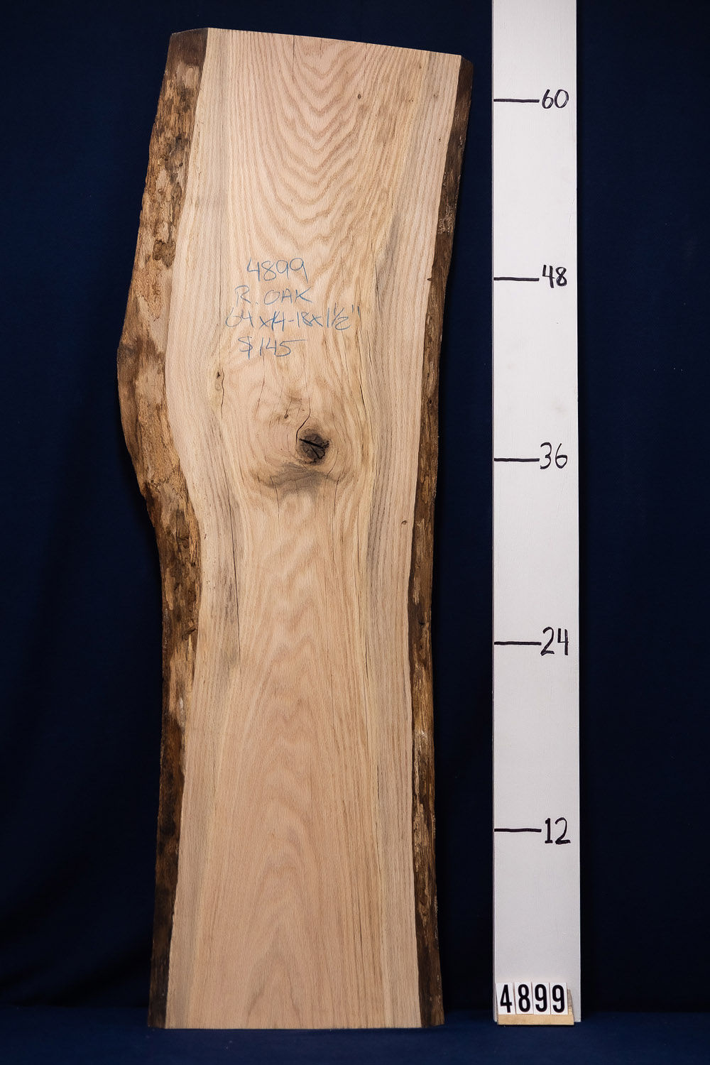 Red oak slab