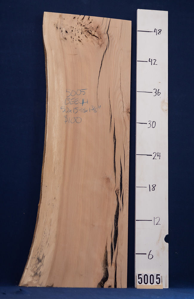 Beech slab