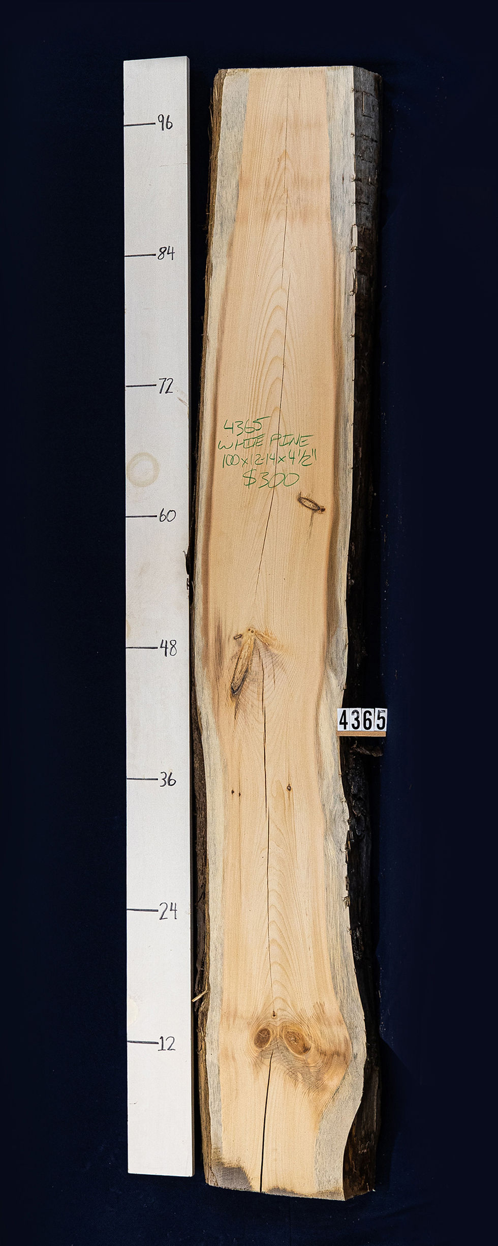 Thumbnail: White pine mantle stock 