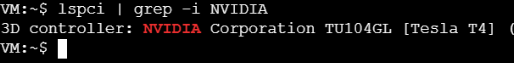 To confirm, that the GPU is CUDA compatible