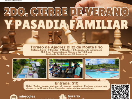2do. Cierre de Verano y Pasadía Familiar