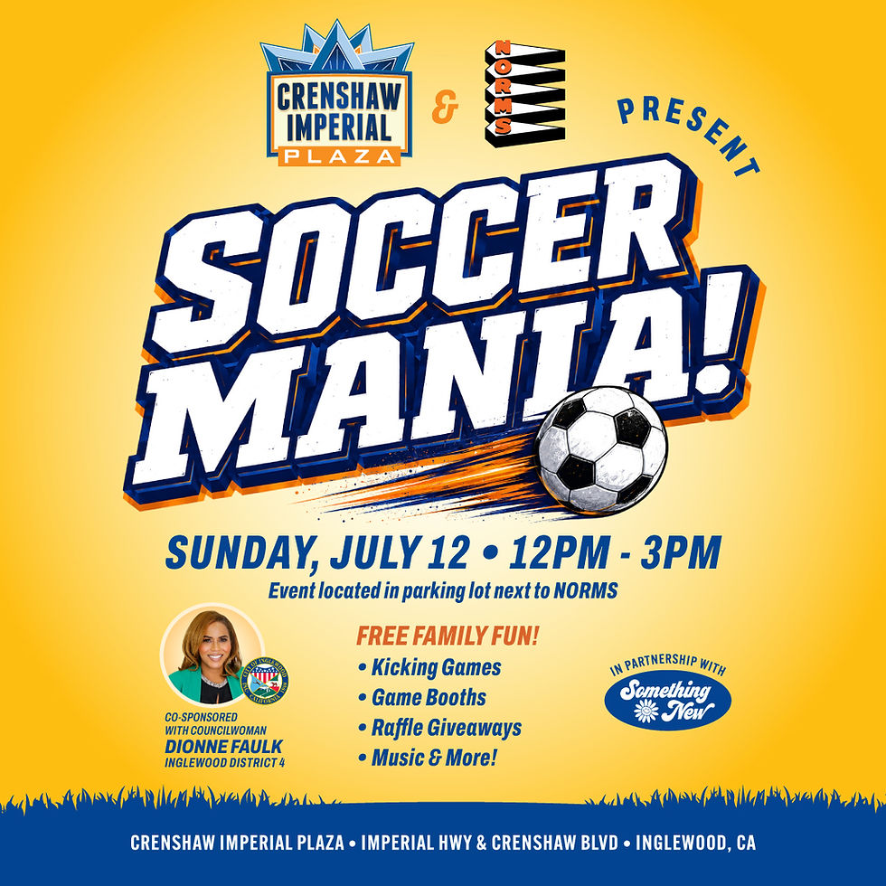 Soccer Mania at Crenshaw Imperial Plaza