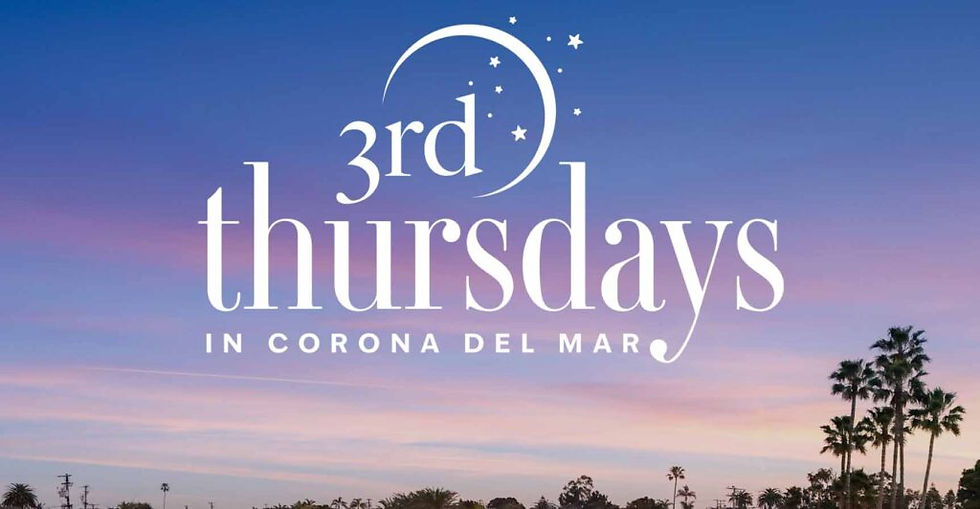 3rd Thursdays in Corona del Mar